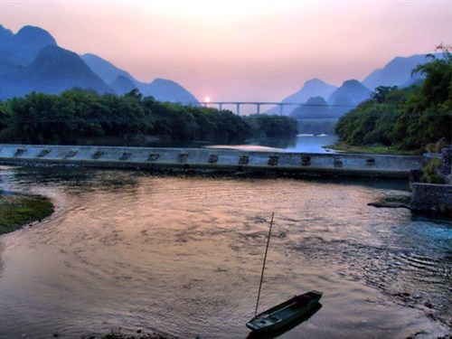 陽(yáng)山漁水